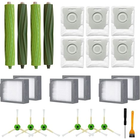 Kit di parti di ricambio per aspirapolvere iRobot Roomba J7 J7+/Plus I7 I7+I3 I3+I4 I4+I6 I6+I8+E5 E6 E7 (1/4)