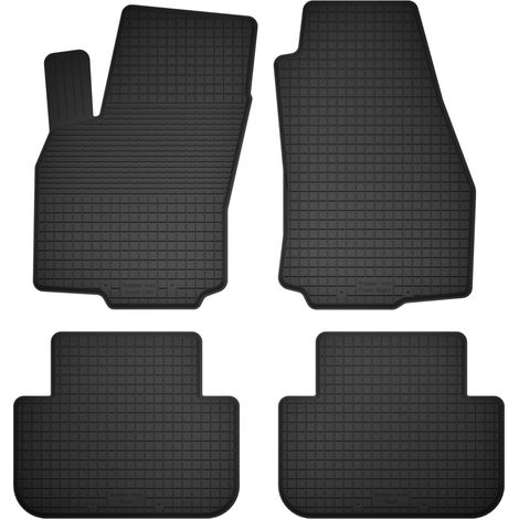 Gummifußmatten, 4er-Set, universell passend für: Fiat 500L Minivan (ab 2012)