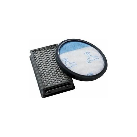 Kit Filtre Pour Aspirateur Compact Power Cyclonic - Filtre Cassette HEPA Et Filtre Mousse - Compatible Modèles Rowenta RO37xxEA Moulinex MO37xxPA Tefal TW37xxRA - Lot De 2 Pièces (1/5)