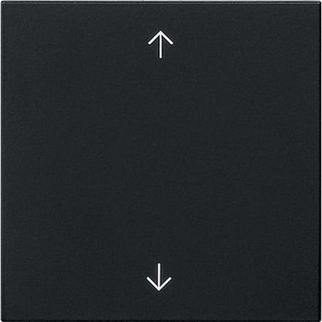 Gira S3000 Plaque de commande Flèches System 55 Noir m [5361005], 5361 005
