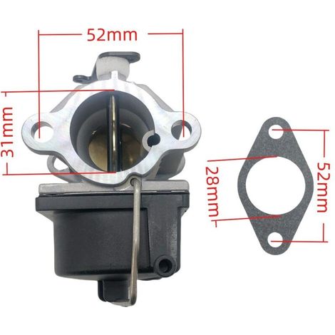 Carburateur OHV110, OHV115, OHV120, OHV125, OHV130, 808-043 : ensemble du corps de papillon des gaz (composants d'alimentation en carburant du moteur)