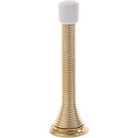1 pièces butée de porte à ressort mur décoratif butée de porte protéger les portes mur ménage butée de porte,Gold