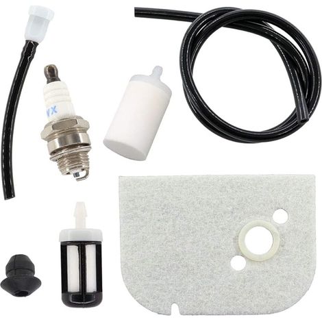 Plaque de filtre à air Tuyau à carburant Tuyau à essence Filtre à essence Filtre à carburant pour tronçonneuse Stihl 009 010 011 012 1120 120 1600 (1/5)