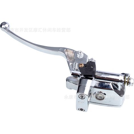 La pièce de 25 mm convient au maître-cylindre de frein droit et à la pompe de frein supérieure de la Honda CB400 1992-1998 « Big Turtle King » avec traitement électrolytique. (1/4)