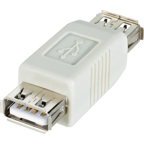 MANHATTAN Adattatore USB A/A Femmina/Femmina (1/2)