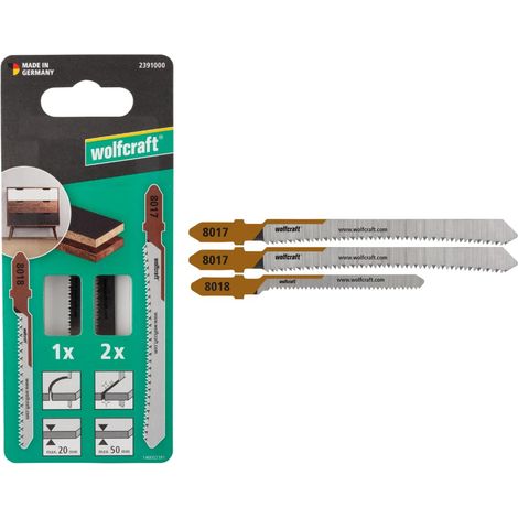Lame de scie sauteuse « Démolition » 3 pcs - Pour des coupes rapides dans le bois avec inclusions et des liteaux de toiture (1/4)