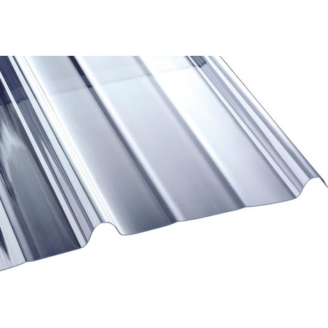 PVC Wellplatte 283/29 Siegener 890 x 2000 x 1,2 mm glasklar