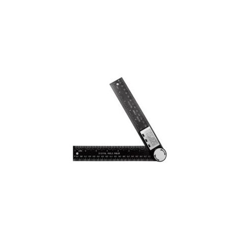 Rapporteur D'angle,  Rapporteur, 15in/400mm Rapporteur D'angle Numerique, LCD Règle angulaire numérique avec fonctions ZERO/HOLD&REVIEW/LOCK pour Le Travail du Bois, La Maison, Artisans,