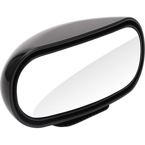 Rétroviseur de voiture, rétroviseur d'angle mort rotatif à 360°, rétroviseur adhésif grand angle, rétroviseur pour bébé (1/5)