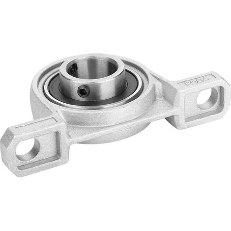 KP004 Abstreiflager mit 20 mm Bohrung, Flanschbohrung, selbstnachstellend, mittig montiert (1/5)