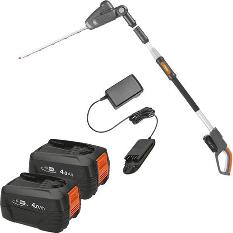 Flymo 18V UltraCut Reach 420 Cordless Hedge Trimmer Cutter 42cm Bosch 2x4ah Batt