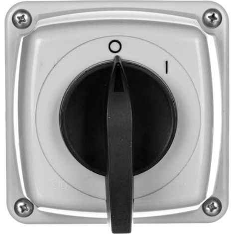 Nockenschalter 0-I 3P 25A IP65 im Gehäuse Arc E25-13 952512