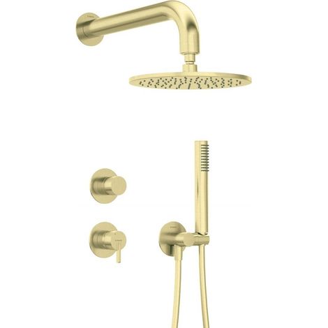 Deante Silia NQSR9YK conjunto de ducha oro cepillado