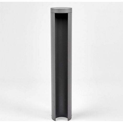[GEBRAUCHT] B-Ware Lucande Wegeleuchte Gartenlampe LED Außenleuchte Jaron grafitgrau IP54 65 cm (1/2)