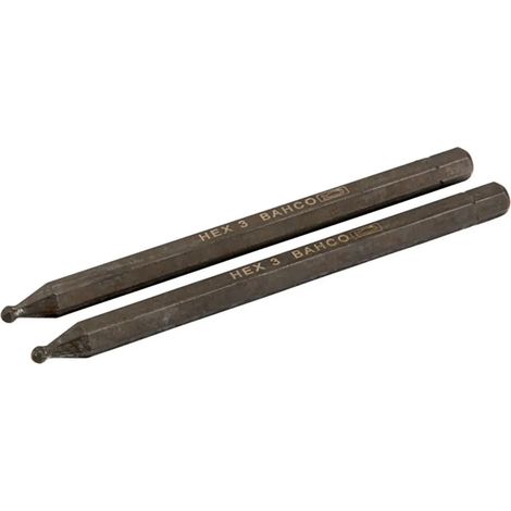 Punta cacciavite Bahco hex shank screwdriver bit 5 mm 100 mm