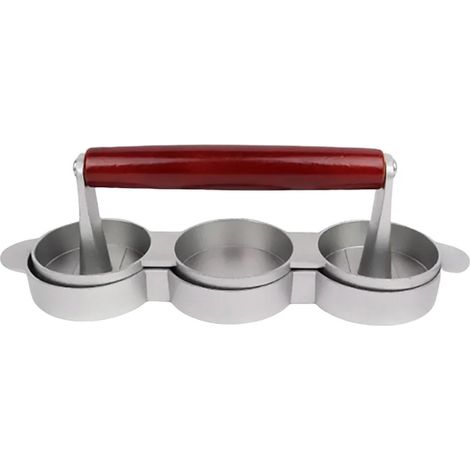 Presse à Burgers Végétaliens - Pour Galettes de Saucisse et Mini-Burgers, Anti-adhésive et Durable (1/5)