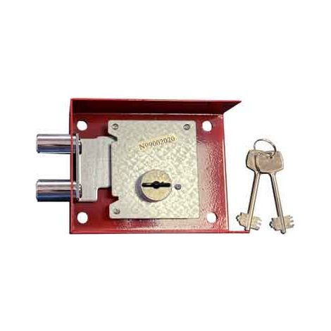 Serratura di Ricambio per Armadio Porta Fucile 5 Posti Ideal Star (1/2)