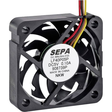 SEPA LF40P05PSE00A Ventola assiale 5 V 13.8 m³/h (L x L x A) 40 x 40 x 10 mm