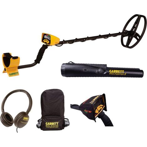 PACK : Détecteur de métaux Garrett EURO ACE + ProPointer II + protège disque (1/3)