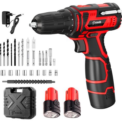 Xtool CID1251BCA trapano-avvitatore cordless nero rosso (1/4)