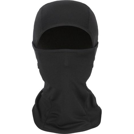 (Schwarz) Winter-Motorrad-Sturmhaube für Damen und Herren, geeignet für Outdoor-Sportarten wie Radfahren, Motorradfahren, Snowboarden, Skifahren und Radfahren, reflektierender Halswärmer, winddicht (1/5)