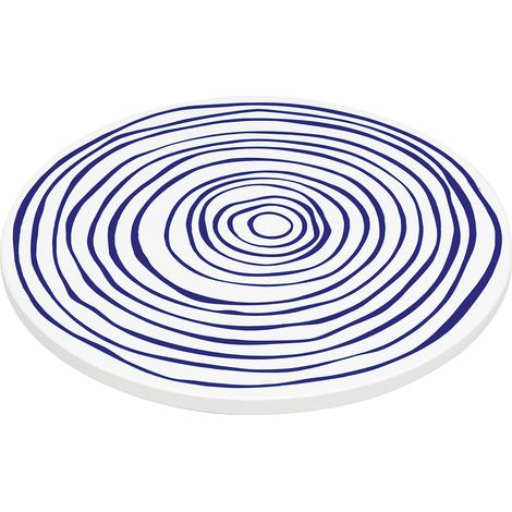 Dessous de plat, céramique/liège, diamètre 20 cm, motifs nordiques/Zassenhaus (1/4)