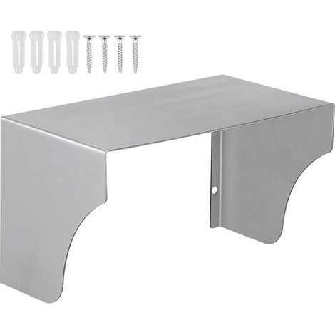Cache de Sonnette Extérieur Étanche en Acier Inoxydable Blanc, Facile à Installer Nettoyer, Protection la Pluie pour Équipement Électrique et Véhicule Électrique (1/5)