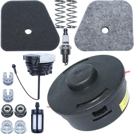 Kit de filtre à air et à carburant pour tête de coupe Stihl Fs90R Fs100R Fs130R Fs110R Fs240R Trimmer 4002 710 2168 4002-710-2191 (1/5)