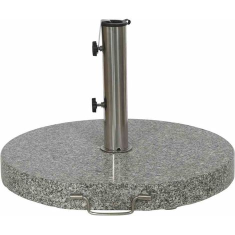 Siena Garden Schirmständer GRANIT, 40 kg, Ø 50x7,5 cm 507043