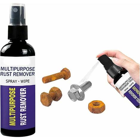 Spray antioxidante multiusos para el cuidado del automóvil, limpieza de metales, reparación de automóviles, limpieza del hogar y la cocina (30 ml) (1/4)