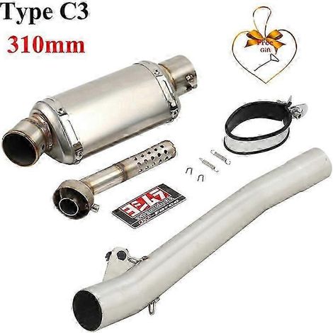 Sistema De Escape Yoshimura Para Motocicleta Suzuki Bandit 600, Silenciador De Tubo De Enlace Modificado, Db Killer, Gsf600, Gsf600s, 1995 - 2006( Type C3)