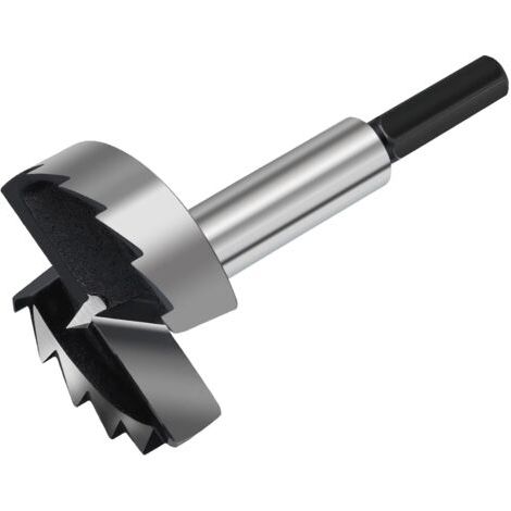 Ouvre-trous de menuiserie de 2 pouces, bit de forage de bit de forage de 2 pouces pour forage, coupe-frais de charnière, adapté aux poignées hexagonales en bois dur, en plastique, contreplaqué (1/5)