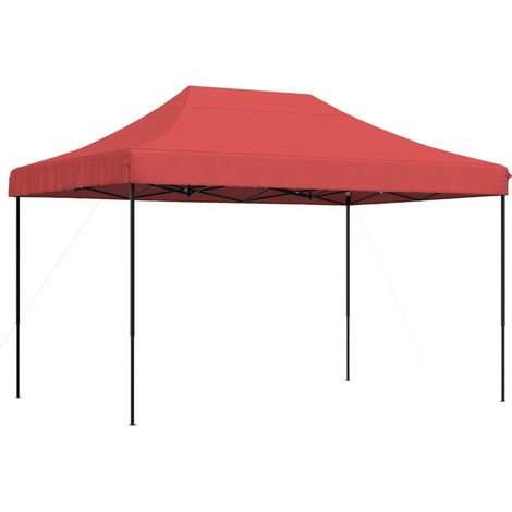 Maison Exclusive - Partyzelt Faltbar Pop-Up Burgunderrot 410x279x