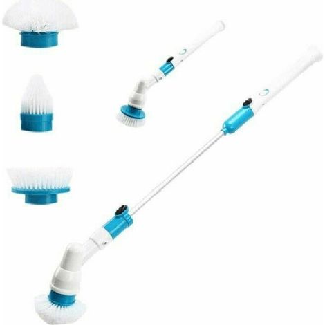 Turbo Scrub Brosse de nettoyage de batterie électrique à 360 ° nettoyage de spin (1/5)