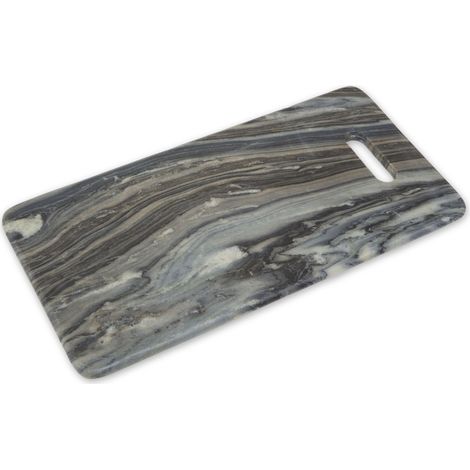 Premier Housewares Rectangular Black Marble Chopping And Serving Board