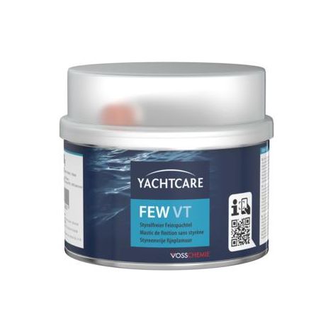 Yachtcare FEW VT 2-Komponenten Feinspachtel für Auto & Boot 250g 153401