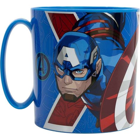 Tazza in plastica adatta a microonde Avengers Marvel 350 ml (1/3)