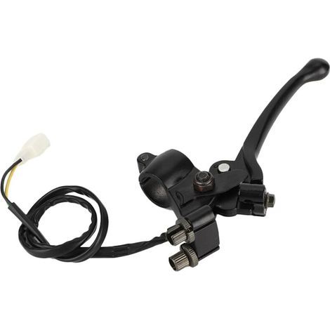 Leva freno Bnineteenteam 1 pezzo da 22 mm per moto/quadruplo, ricambio per leva freno, in lega di alluminio, adatta per quad 49 50 70 90 110C C 4. (1/5)