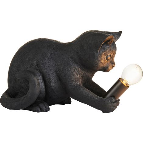 Endon Kitten Lampe de table noire mate, 1x E14 (1/5)