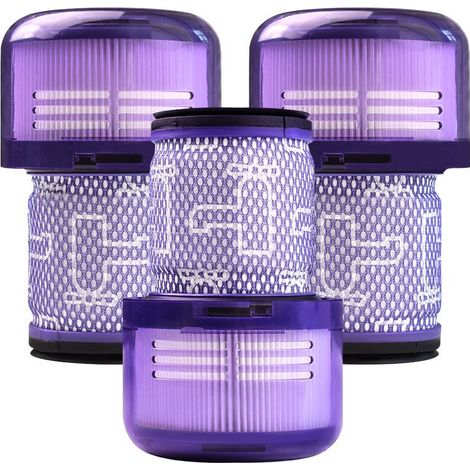 Smyidel Filter für Dyson V12, 2er-Pack waschbare HEPA-Ersatzfilter für Dyson V12 Detect Slim Absolute Extra Total Clean Motorhead Complete Clean Staubsauger, Ersatzteil 971517-01 (1/5)