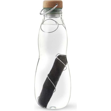 Black Blum Ökologisch verantwortungsvolle transparente Flasche 650 ml