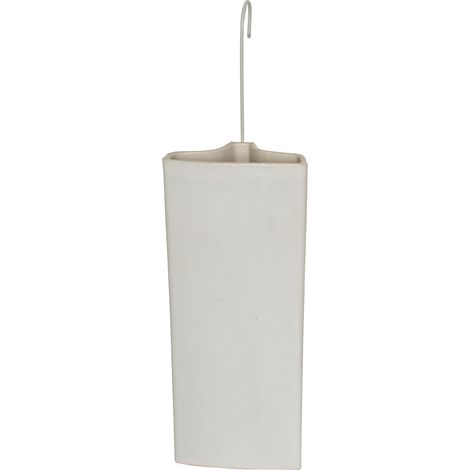 Saturatore piatto in ceramica bianca, 250 ml CENTRALE BRICO
