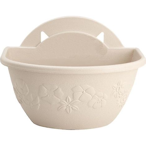 1 pot de fleurs suspendu en plastique (1/3)