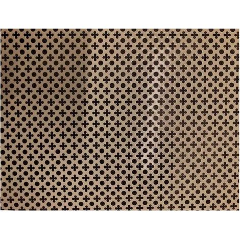 2 x LAMIERA FORATA P/TERMOSIFONE BRONZO