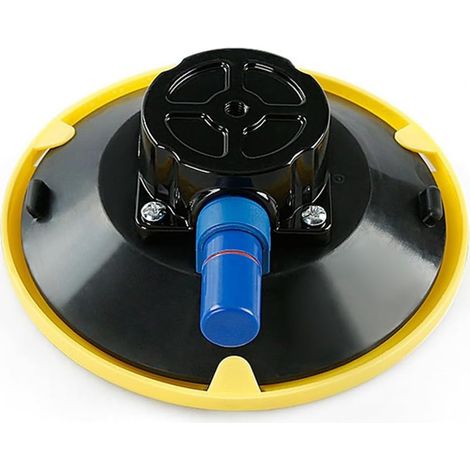 Ventouses à vide puissantes de 15,2 cm, base de montage, pompe à main, ventouse en verre robuste, outils de réparation automatique pour surfaces planes et lisses (1/5)
