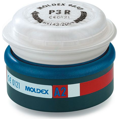FILTRE COMBINÉ A2P3R EASYLOCK - LOT DE 6 - MOLDEX - 923001