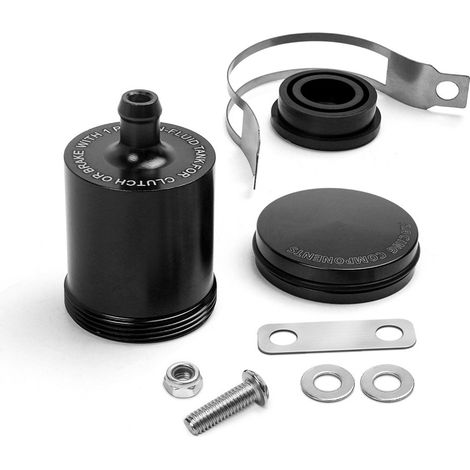 Motorcycle modification parts: brake clutch brake fluid reservoir for Yamaha MT15 brake fluid reservoir - black