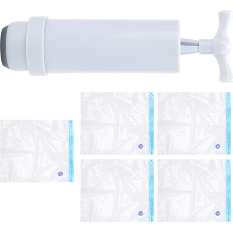 Lot de 5 sachets de rangement pour filaments d'imprimante 3D, pochettes de protection étanches en plastique avec pompe à vide