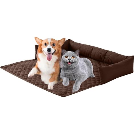 Matelas pour animaux étanche, Lavable en machine – Pliable et portable – Pour toutes saisons – Idéal pour les voyages,75cm×75cm