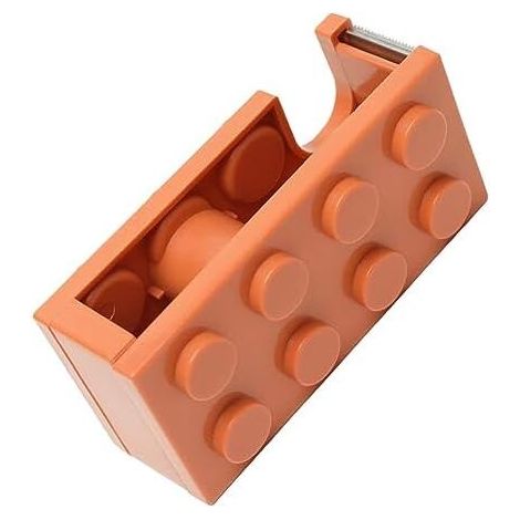 JSSEVN - 5.2x4x10.7CM Adhesive Tape Dispenser, Small and Delicate Design Desktop Adhesive Tape Dispenser with a Sharp Blade (3 pcs) (1/4)